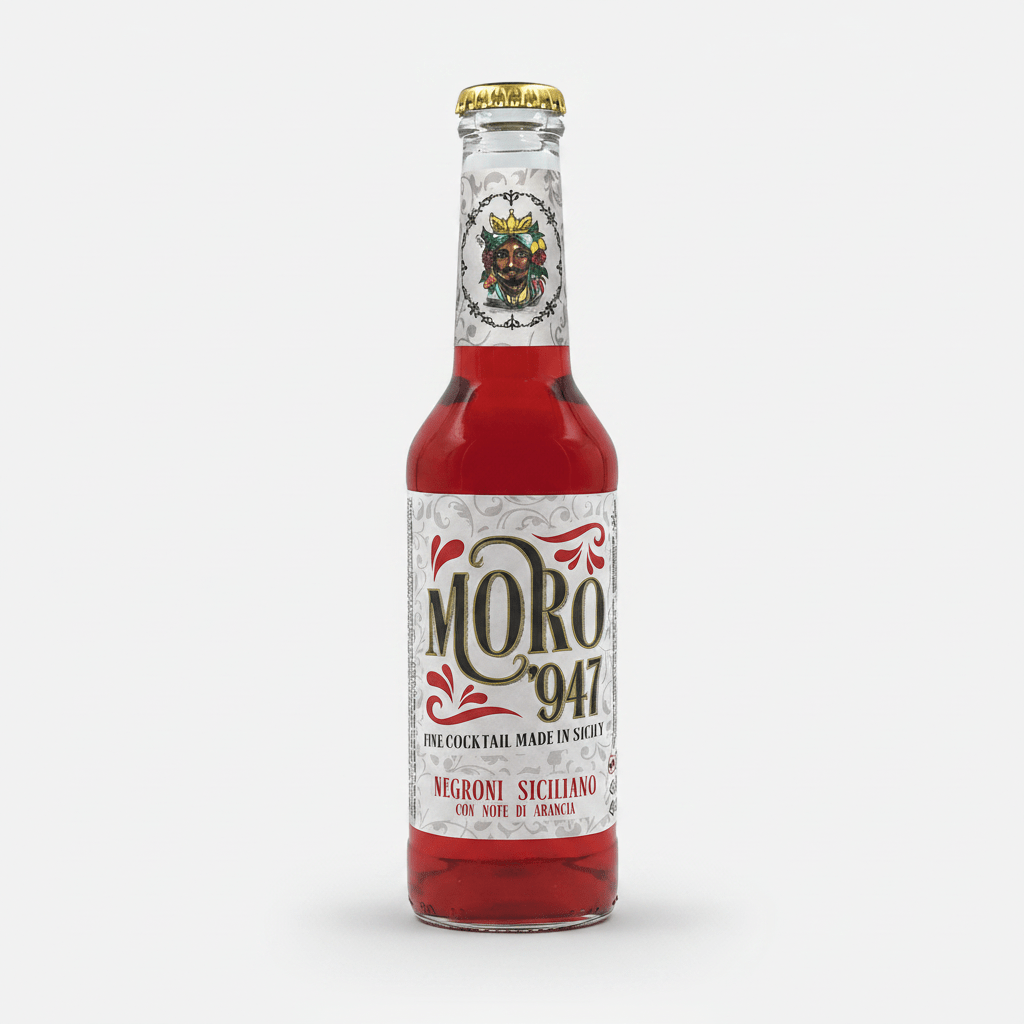 Negroni Moro ’947 – bottiglia da 275 ml – confezione da 24
