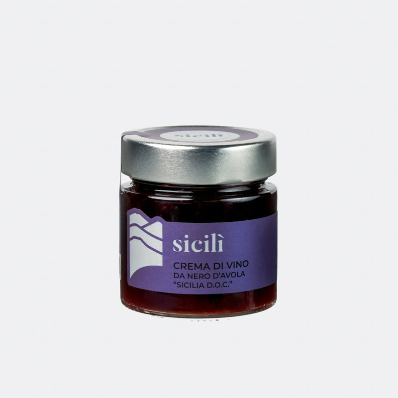 Crema di vino Nero d'Avola Sicilia DOC Sicilì 240 g Neromonte