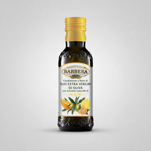 Olio EVO Barbera aromatizzato agli agrumi 250 ml