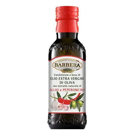 Olio Extravergine di Oliva con estratto naturale di Aglio e Peperoncino