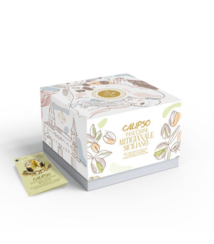 Panettone al Pistacchio e Cioccolato di Modica - Sicilus Srl