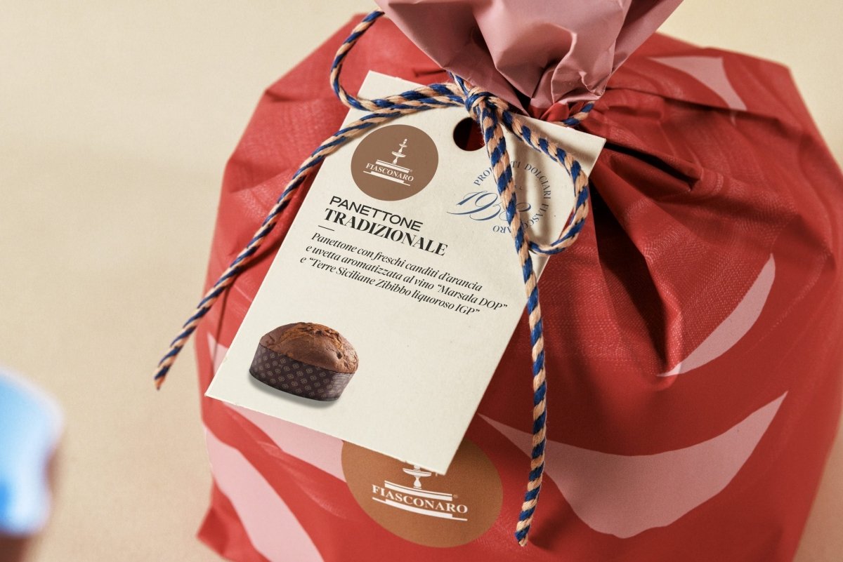 Panettone Classico Tradizionale  etichetta Fiasconaro - 500g