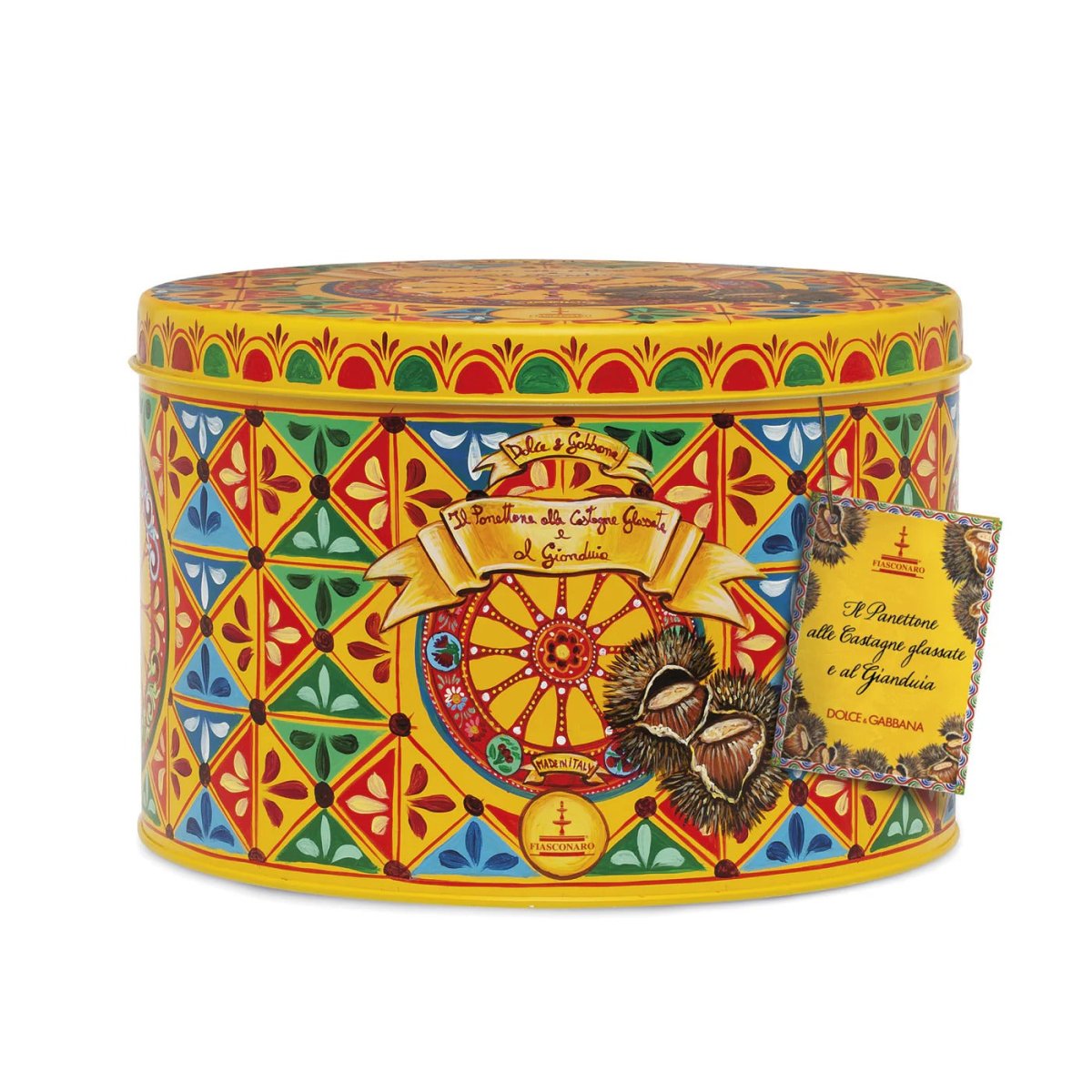 Panettone D&G alle Castagne glassate e Gianduia