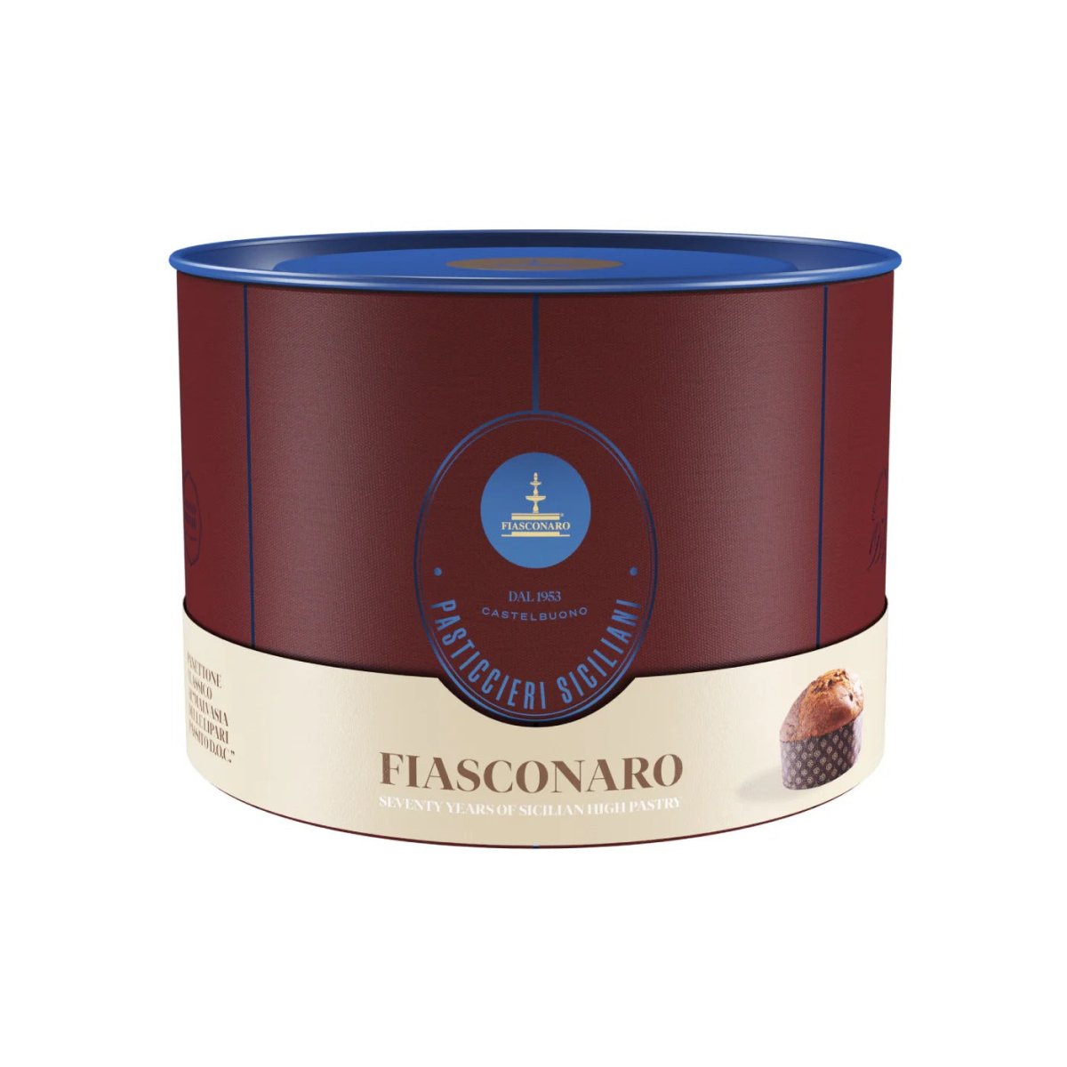 Panettone Fiasconaro classico alla "Malvasia delle Lipari Passito D.O.C." , 1 Kg