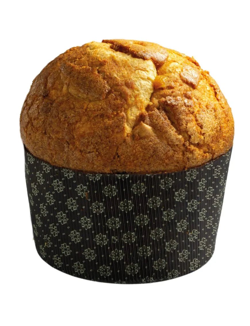 Panettone Siciliano Barocco con Fragoline, Canditi d'arancia e Limone, 1 kg - Sicilus Srl