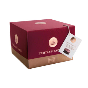 Panettone artigianale Fiasconaro Ciliegie  e Fragoline, 1 Kg
