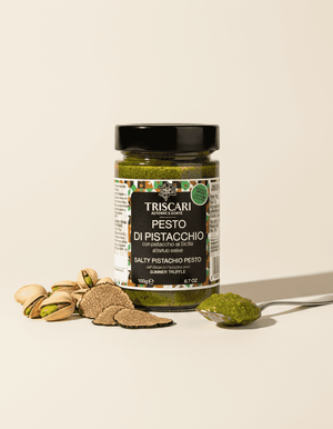 Pesto di pistacchio e tartufo estivo