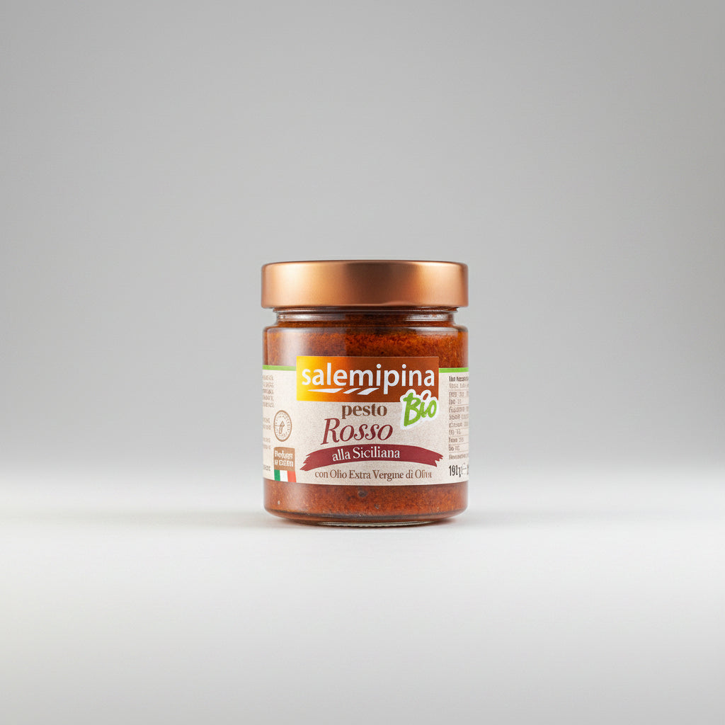 Pesto Rosso alla Siciliana biologico Salemi Pina 190 g