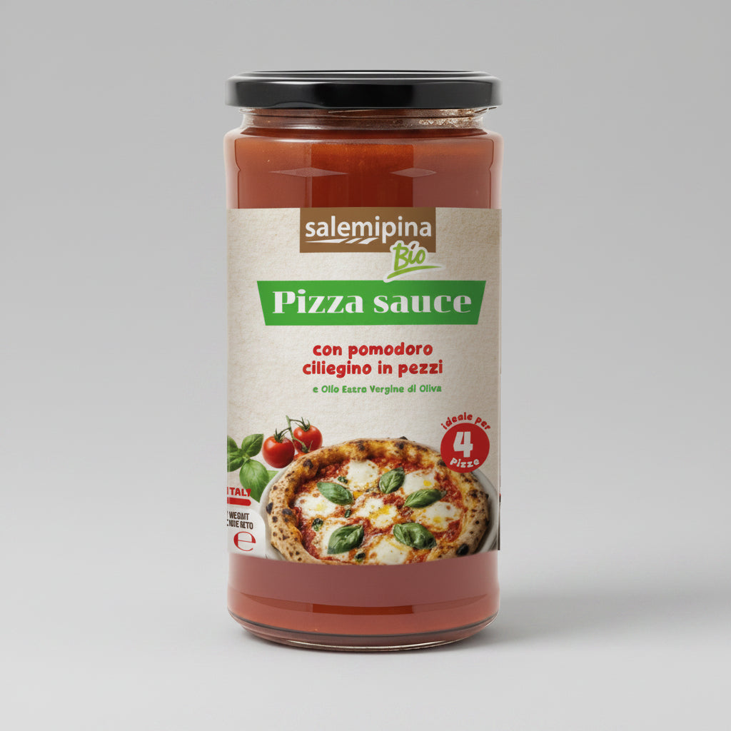 Pizza Sauce biologica Salemi Pina con pomodoro ciliegino in pezzi 550 g