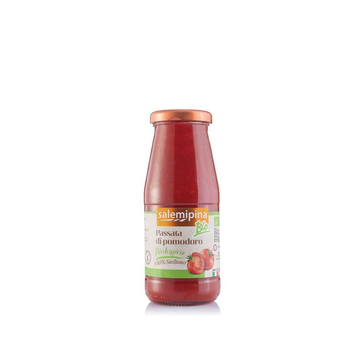 Passata di pomodoro biologica Salemi Pina 420 g prodotta in Sicilia