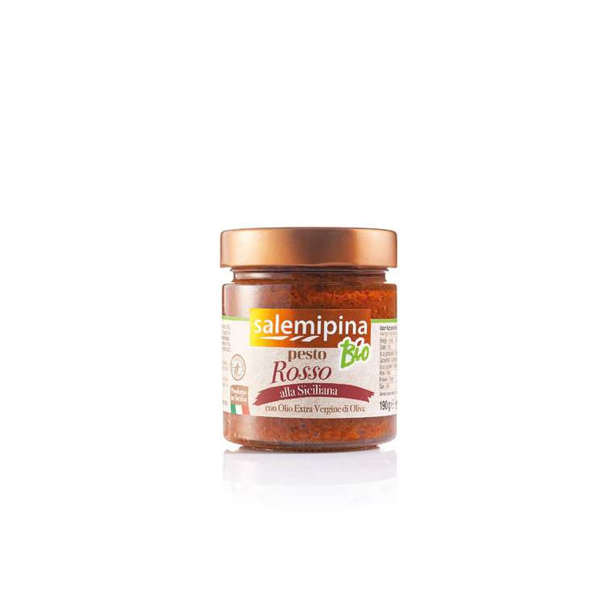 Pesto Rosso alla Siciliana biologico Salemi Pina 190 g