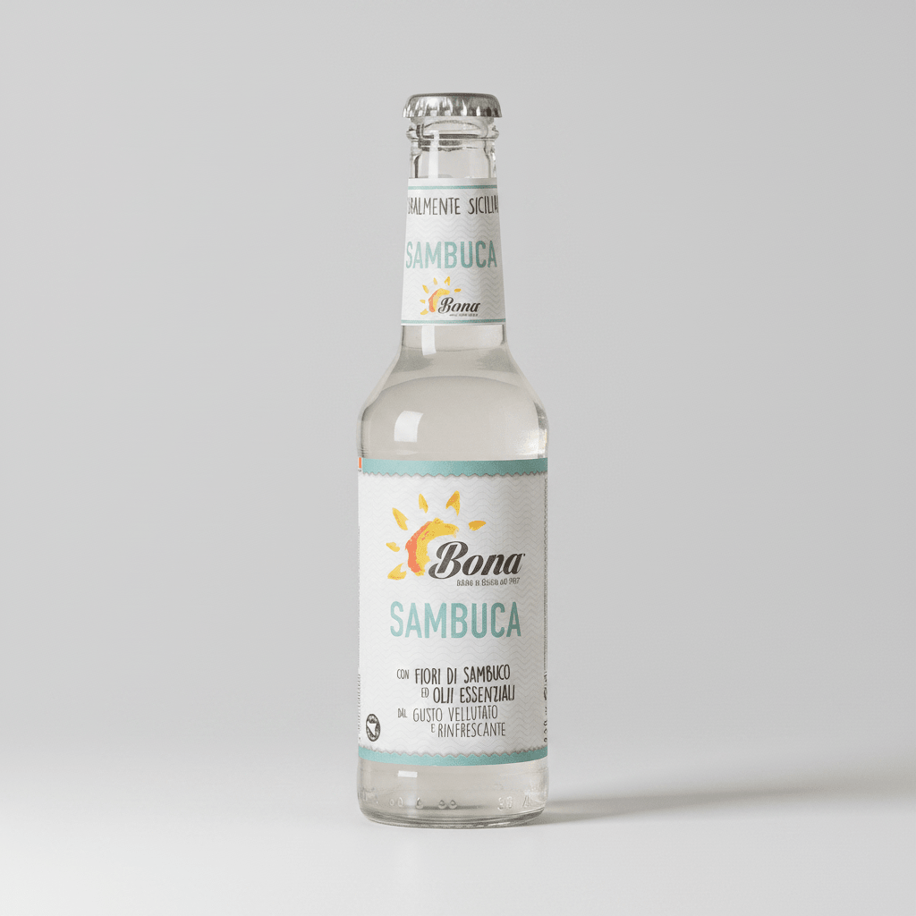 Sambuca Bona bibita analcolica siciliana all'anice bottiglia 275 ml