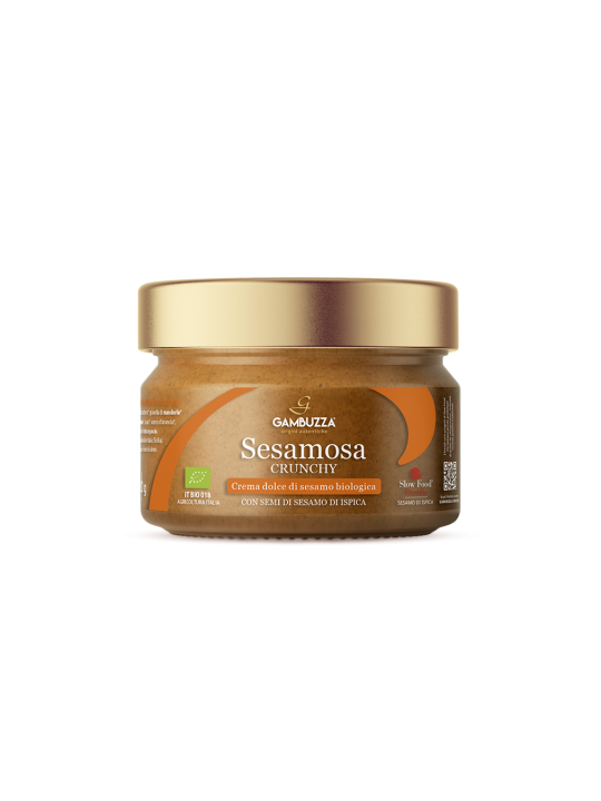 Sesamosa Crunchy Bio Gambuzza crema dolce di sesamo 180 g