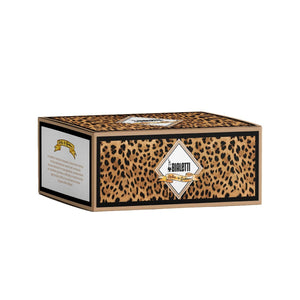 Sada 2 Kávových Šálků a 2 Míchátek Bialetti Dolce&Gabbana Leopardo, dárkové balení