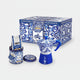 Set regalo Bialetti Dolce&Gabbana Blu Mediterraneo con Moka Express 3 tazze e caffè Autentico