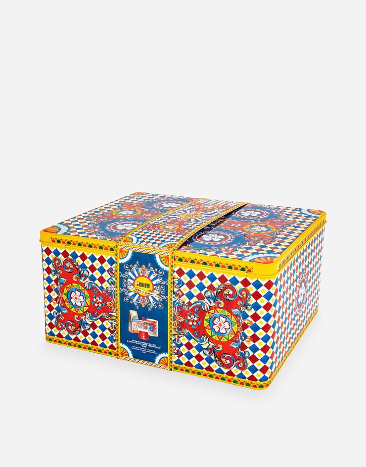 Confezione regalo set Bialetti Dolce&Gabbana Carretto Siciliano Moka e caffè