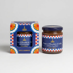 Crema di cioccolato di Sicilia Fiasconaro Dolce & Gabbana, 200 g – GiftBox Blu Laguna