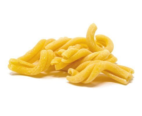 Pasta artigianale "Casarecce" trafilata al bronzo di grano antico Russello, 500 gr - Sicilus Srl