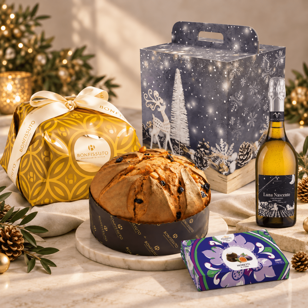 Coffret de Noël "Festa in Tavola"