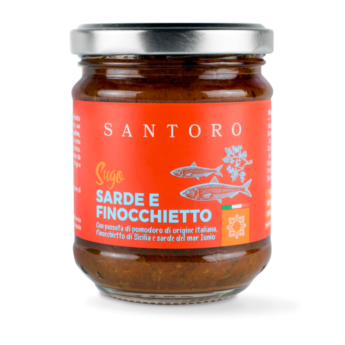 Sugo Sarde e Finocchietto Santoro 180 g