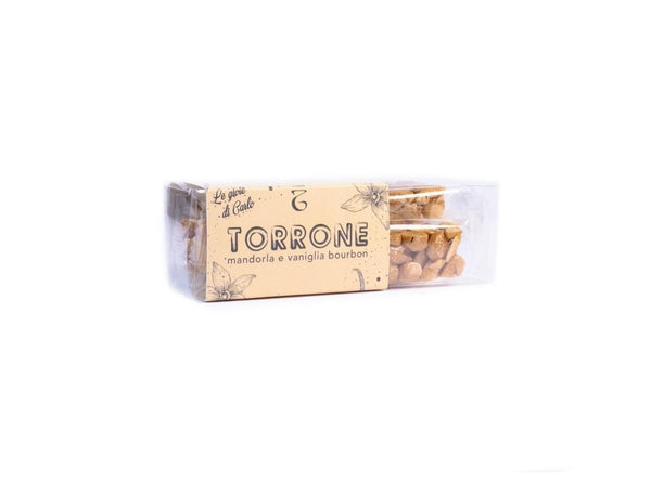 Torrone croccante mandorla e vaniglia bourbon