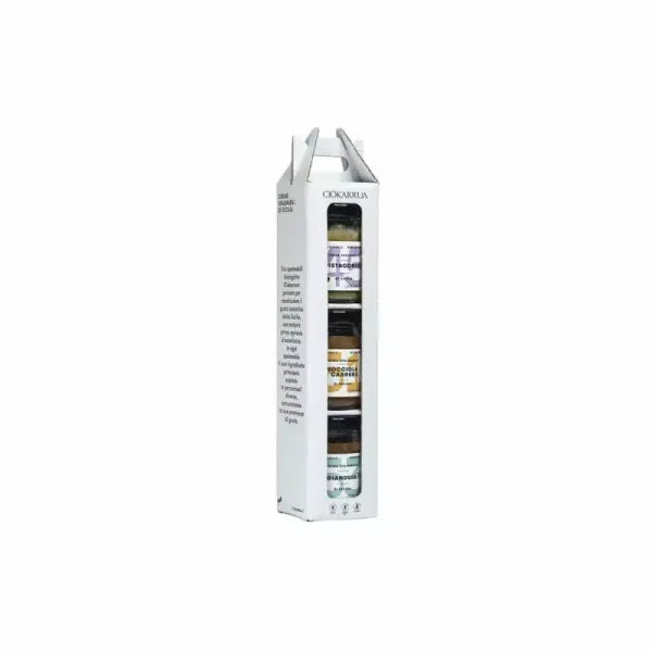 Tris Creme Spalmabili Bio di Sicilia Ciokarrua 3 x 50 g