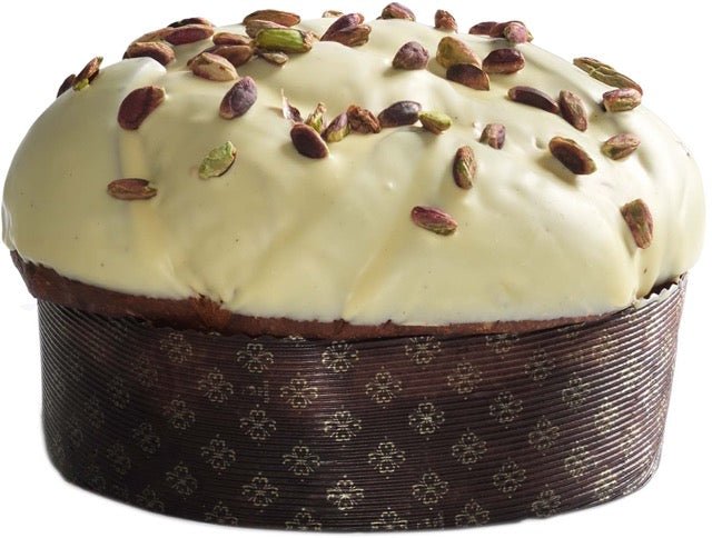 PANETTONE DOLCE E GABBANA AL PISTACCHIO DI SICILIA PRODOTTO DA FIASCONARO, SICILUS