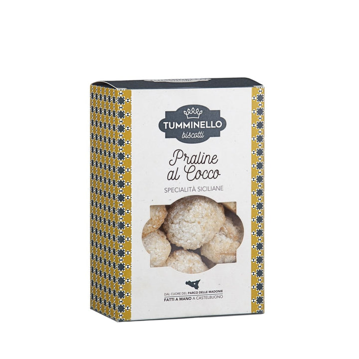 praline al cocco del biscottificio tumminello, sicilus shop