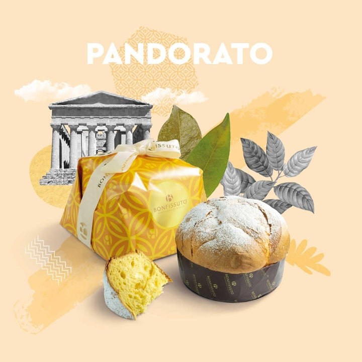 Panettone Pandorato Siciliano Bonfissuto con Vaniglia del Madagascar - Sicilus Srl Confezioni Regalo Aziendali