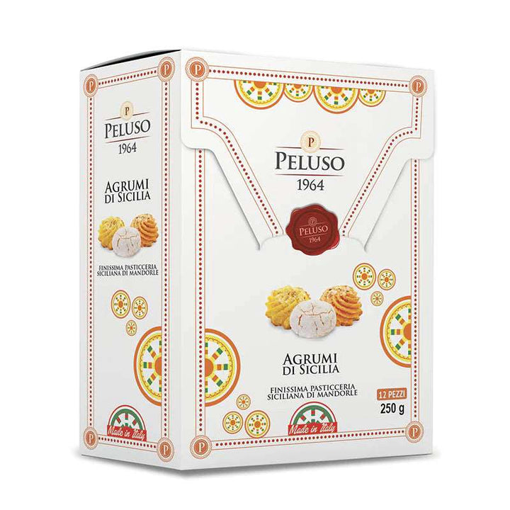 Paste di mandorla agli agrumi di Sicilia, 250 gr, SICILUS SHOP