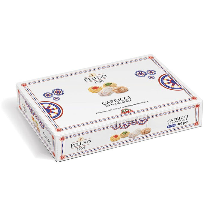 BISCOTTI ALLA MANDORLA CAPRICCI DI MANDORLA DI PELUSO 400 GR SICILUS SHOP