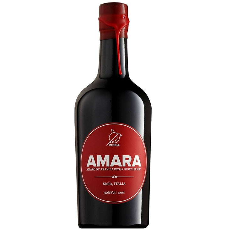 Liquore Amara con arancia rossa di sicilia