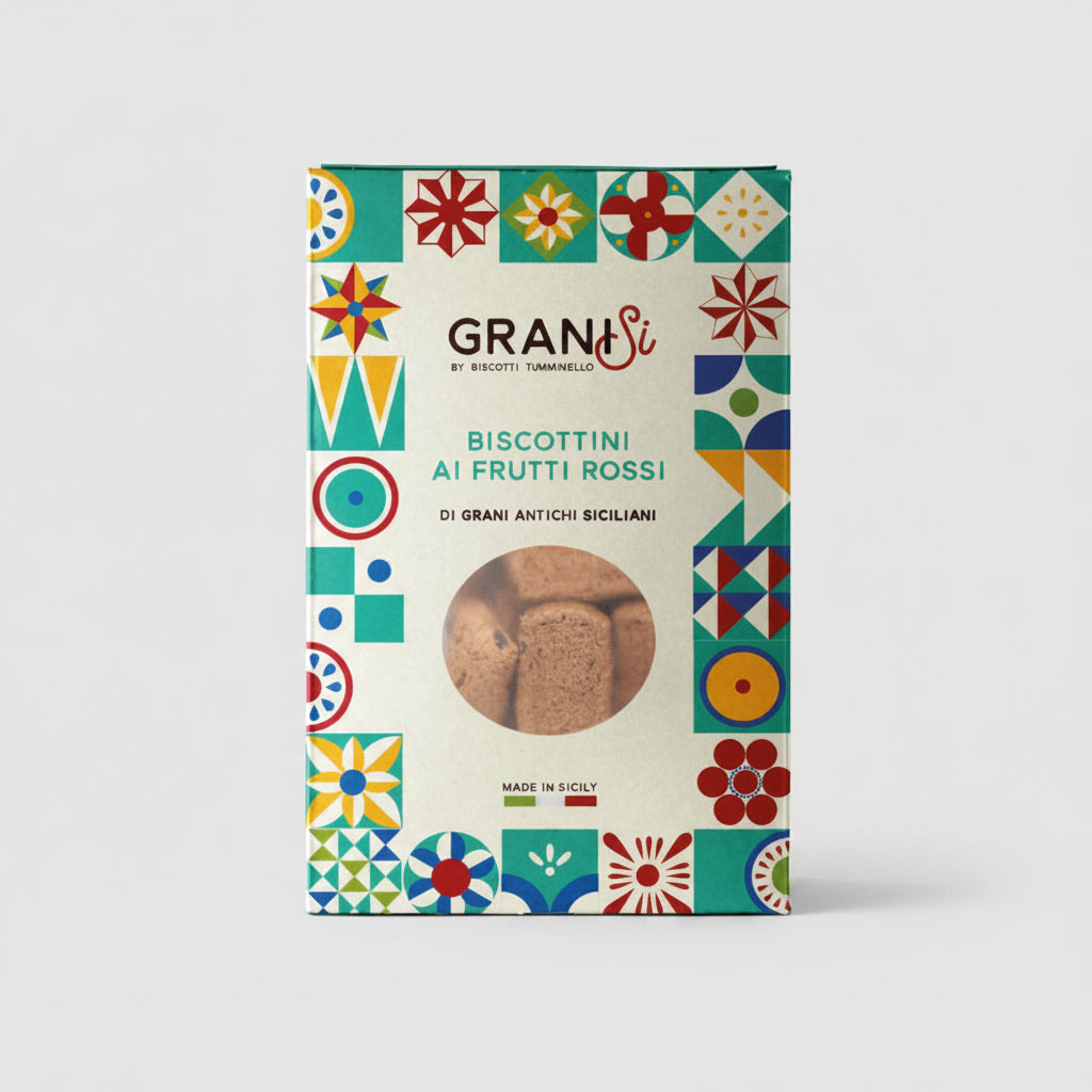 Biscotti Tumminello ai frutti rossi GraniSi 210 g