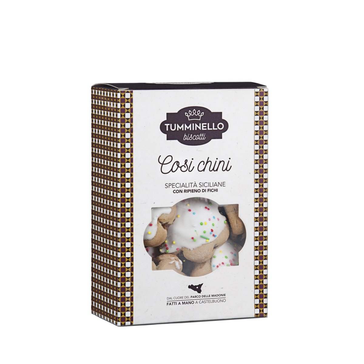 biscotti tipici siciliani ripieni dell'azienda tumminello, prodotti a castelbuono, sicilus shop