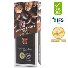 Modica IGP-Schokolade mit Kaffee - 100 gr