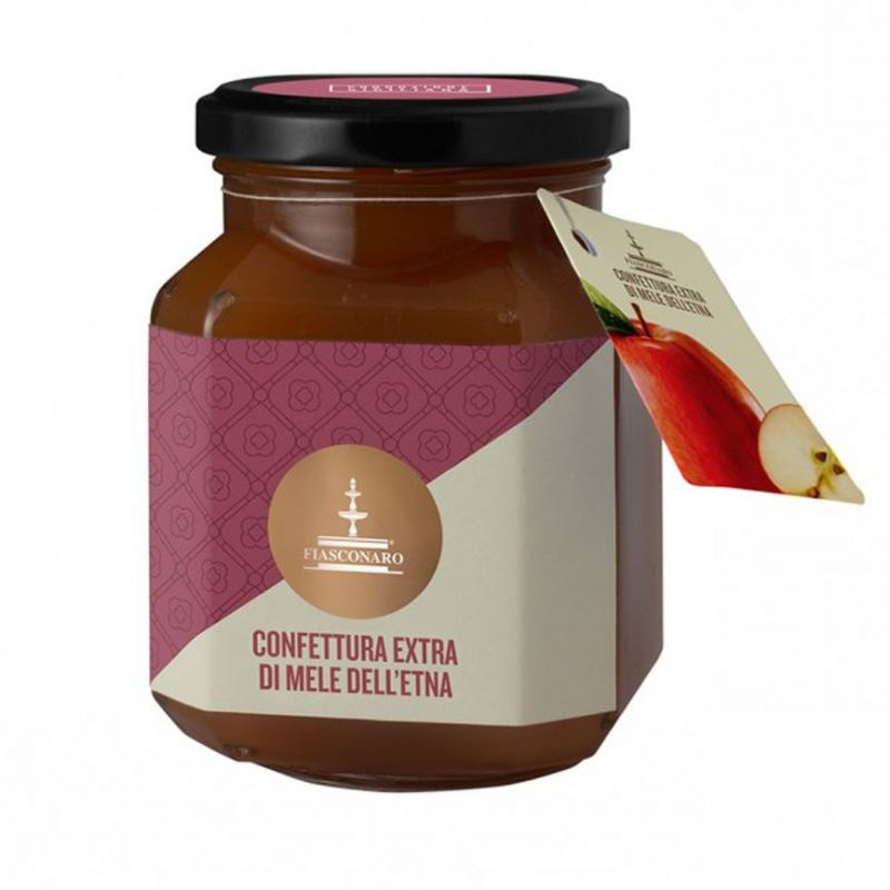 confettura extra di mele dell'etna fiasconaro sicilus shop
