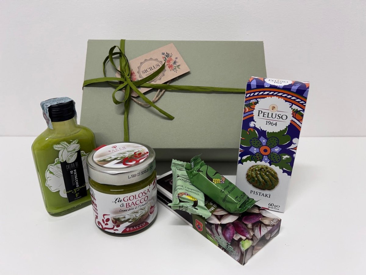 Confezione Regalo "Dolcezze al Pistacchio" - Sicilus Srl