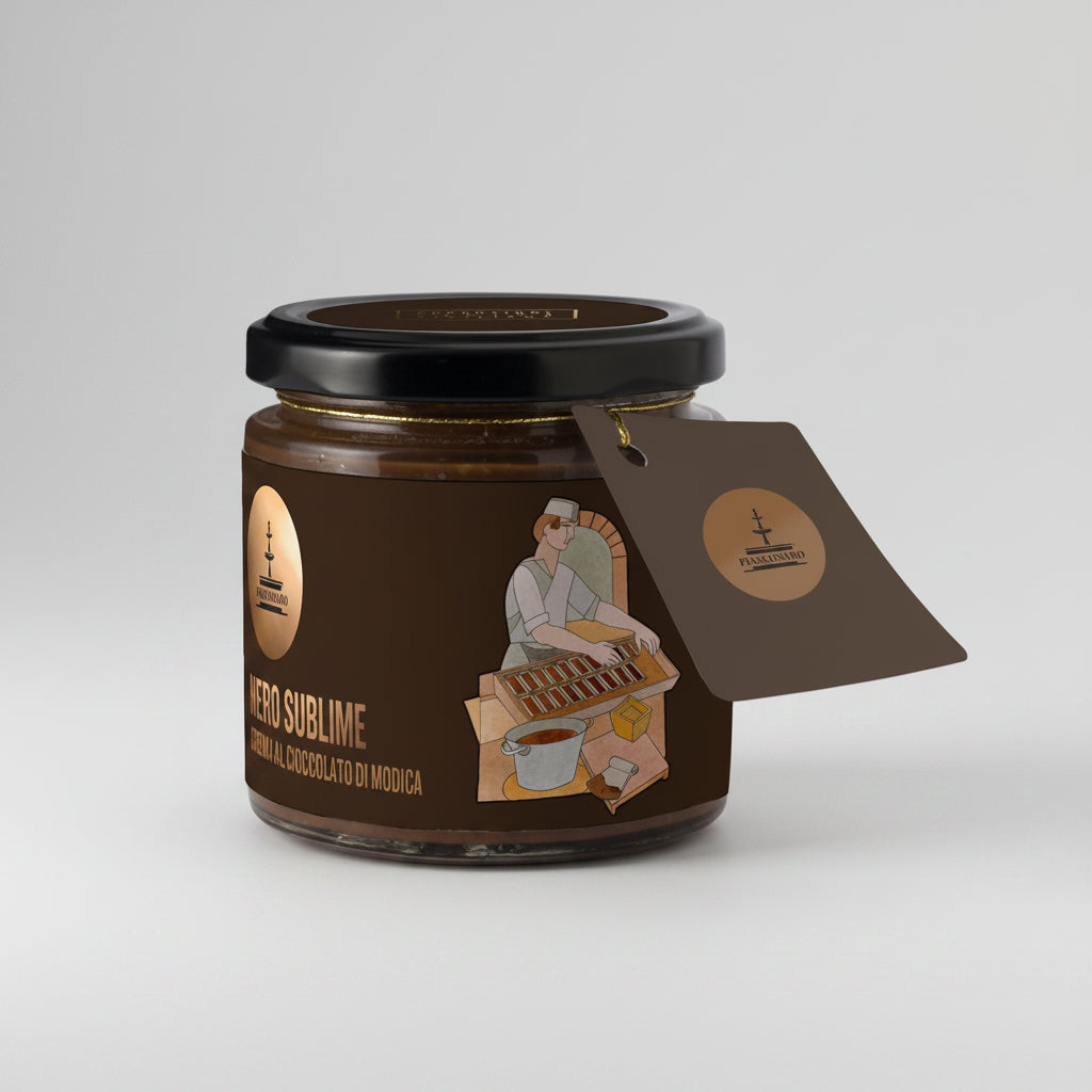 Crema di Cioccolato Nero Sublime Fiasconaro inclusa nel box