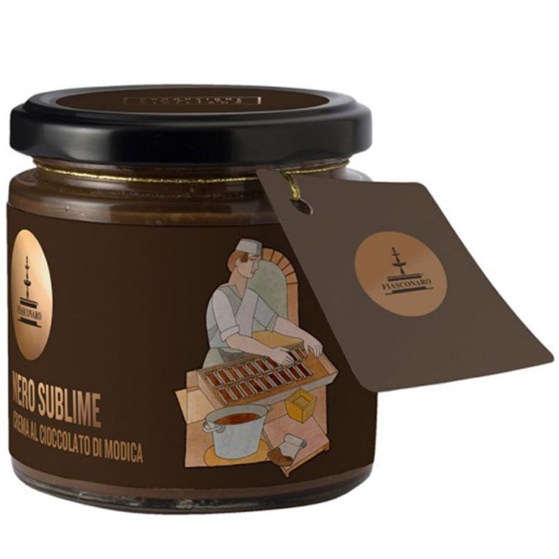 crema di cioccolato di sicilia fiasconaro 180 grammi , Sicilus
