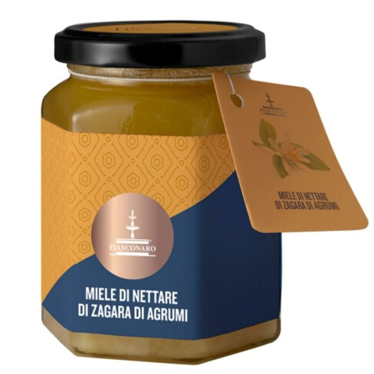 miele di nettare di zagara di agrumi fiasconaro vasetto da 350 grammi