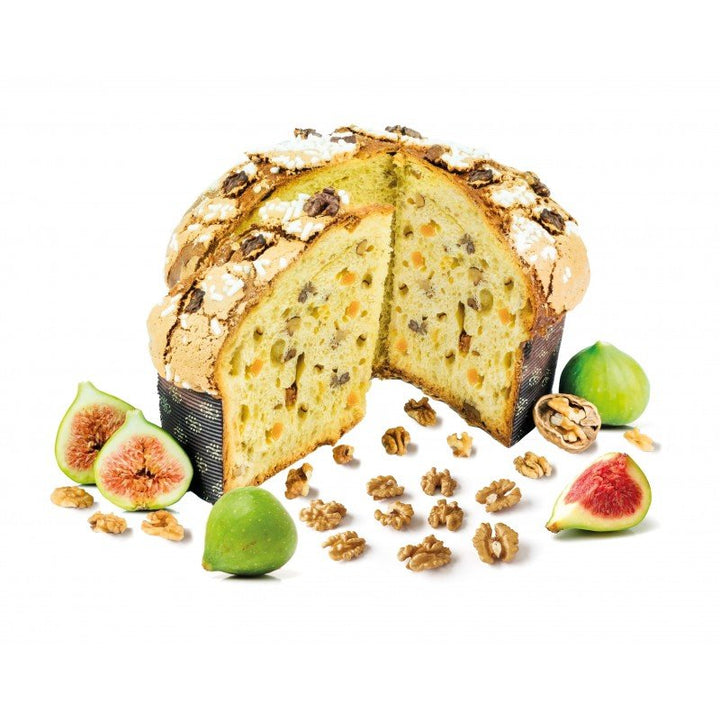 panettone fichi, noci e moscato, peluso, Sicilus