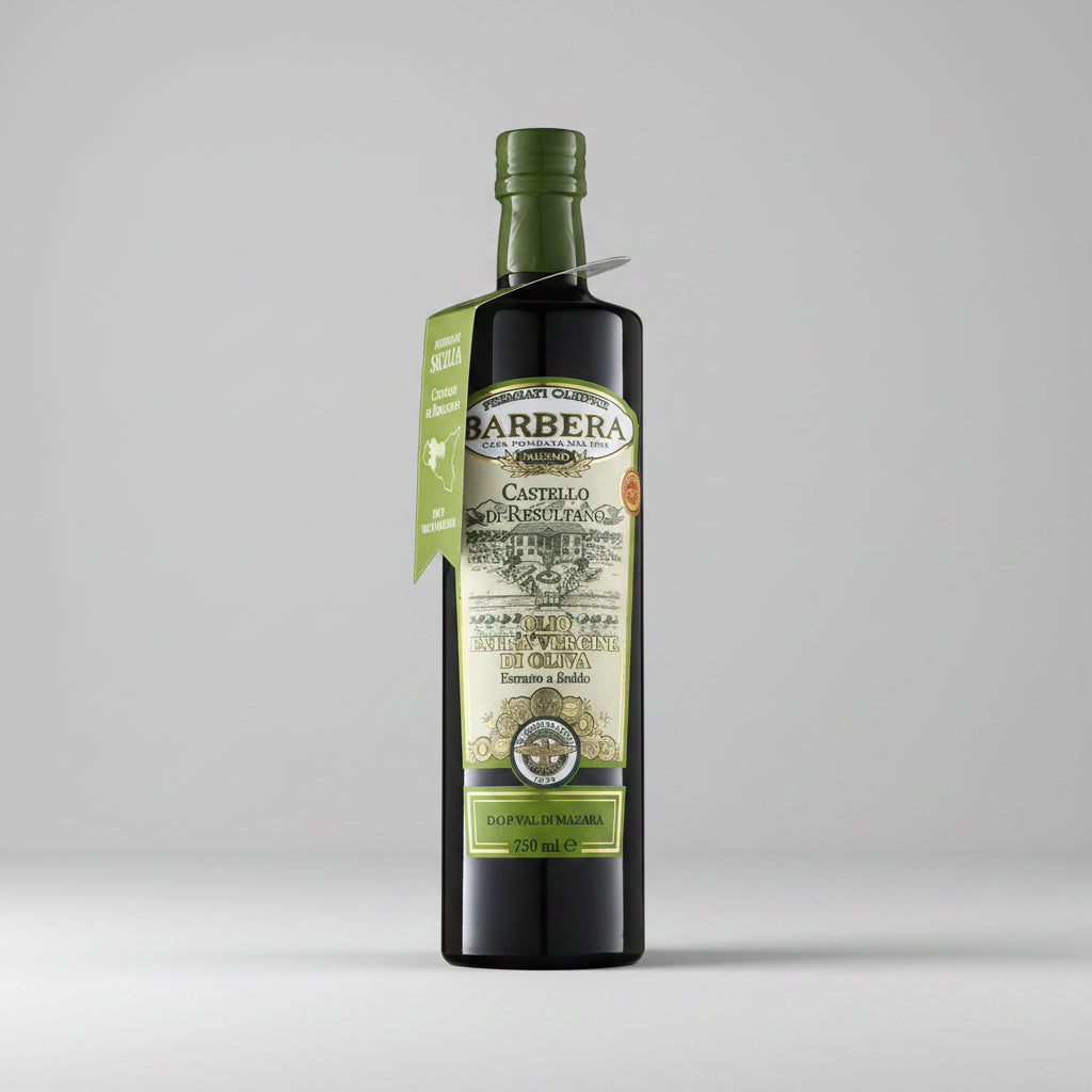 Olio EVO Barbera Castello di Resultano DOP Val di Mazara
