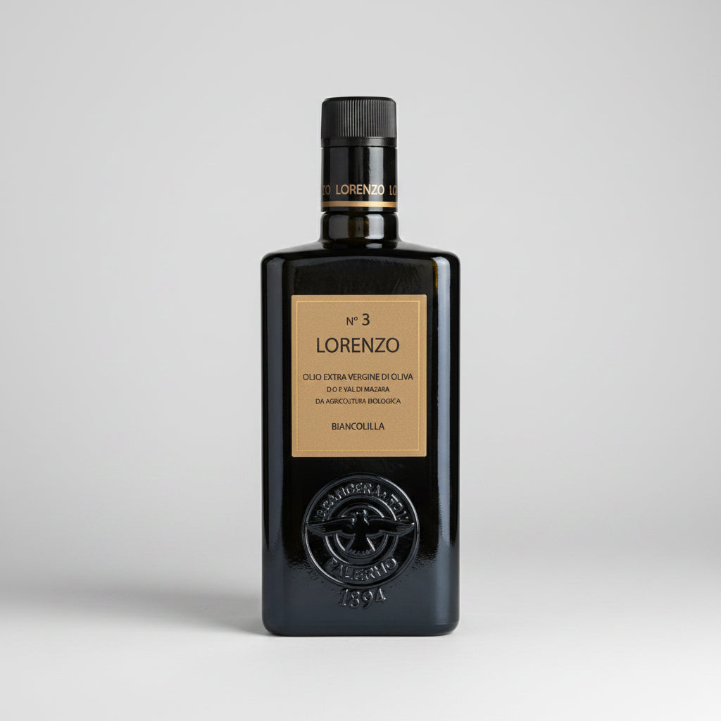 Olio EVO Barbera Lorenzo N. 3 Bio DOP Val di Mazara 500 ml