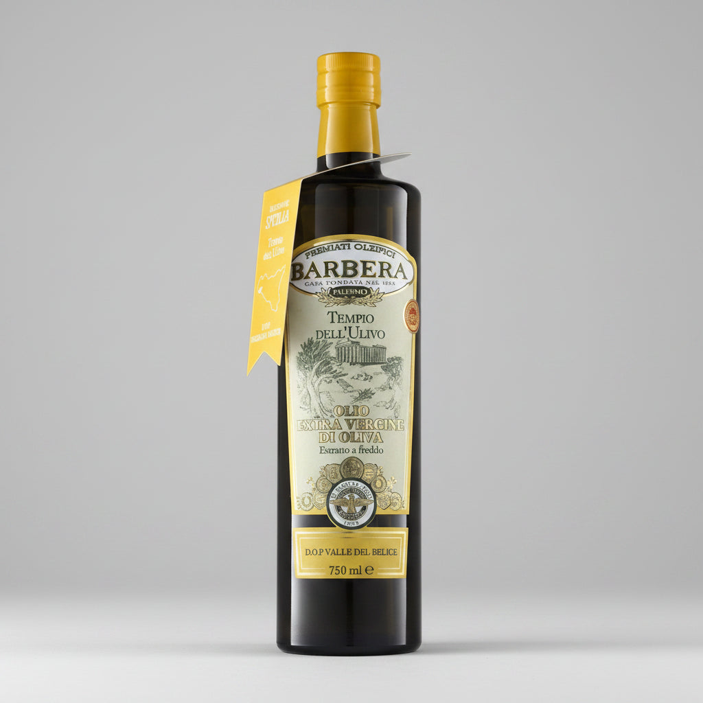 Olio EVO Barbera Tempio dell'Ulivo DOP Valle del Belice 750 ml