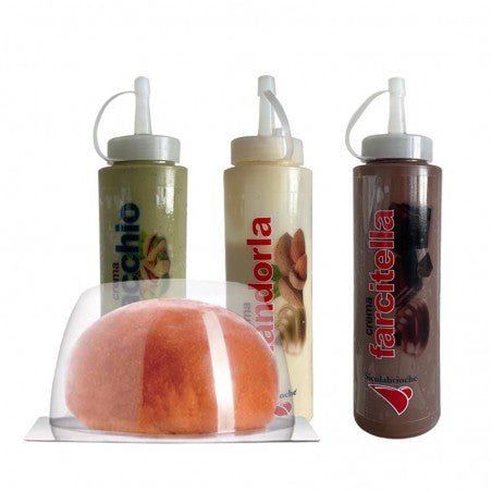 Brioche Siciliana Paffutella con Dispenser Crema