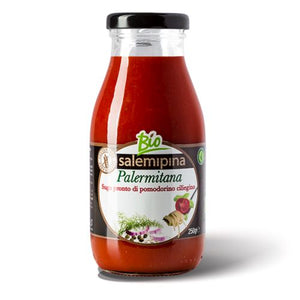 Sugo di pomodoro Ciliegino alla Palermitana biologico Salemi Pina 250 g