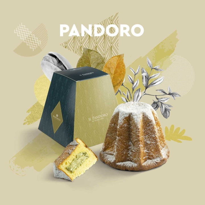 Pandoro Bonfissuto con Pistacchio in sac a poche, 1 kg