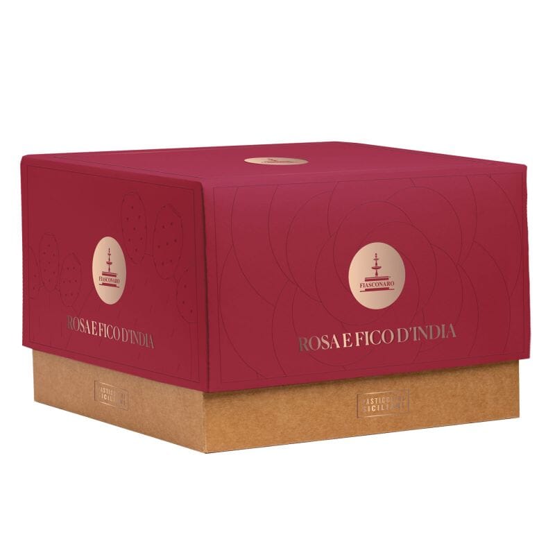Fiasconaro Artisan Panettone Rose and Prickly Pear, 1 kg