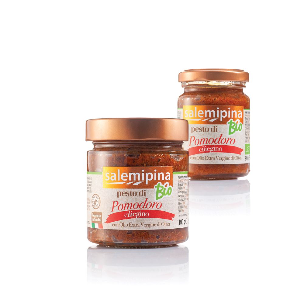 Pesto di Pomodoro Ciliegino biologico Salemi Pina 190 g