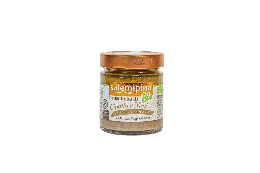 Bruschetta di Cipolla e Noci biologica Salemi Pina 190 g